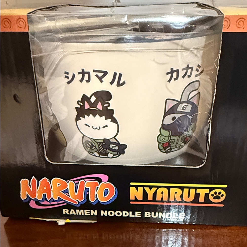 Naruto Nyaruto Ramen Noodle Bundle